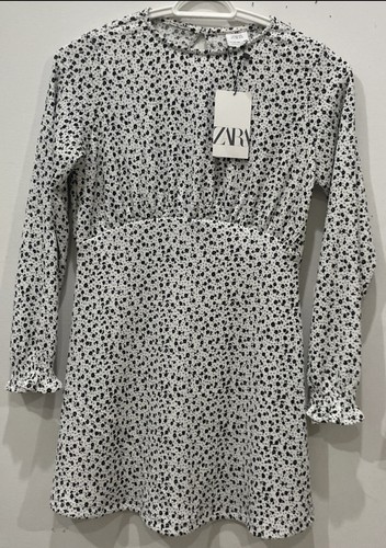 Zara bambina abito bianco - tg.,