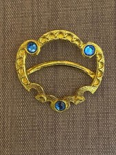 Fibbia per cintura color oro