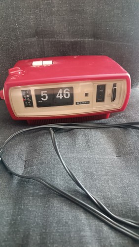 Radio sveglia sanyo flip cloak - radio,
