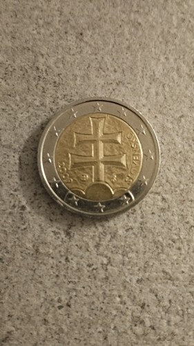 Moneta euro slovensko - moneta, da
