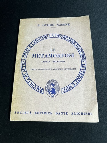 Metamorfosi libro secondo - le,