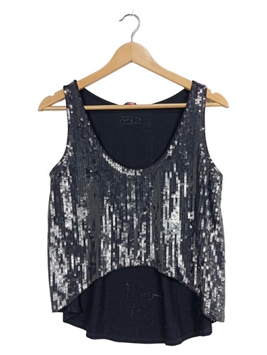Guess damen pailletten top - damen,