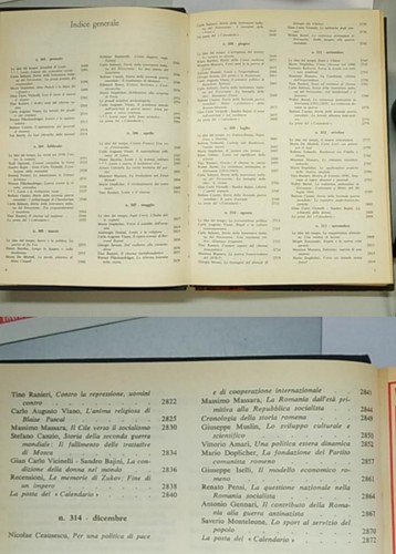 Calendario del popolo 1970 - calendario,