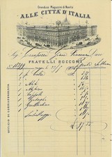 Fattura int. Grandiosi