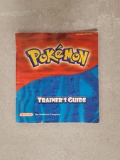 Manuale Pokemon Zaffiro Rubino Nintendo Gameboy Advance Gba Libretti Italiano