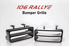 GRIGLIE PARAURTI ANTERIORE PEUGEOT 106 RALLYE XSi inserti fendinebbia set vuoti