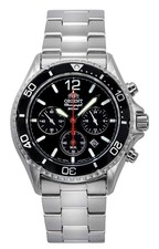 Orient Cronografo Nero Solar