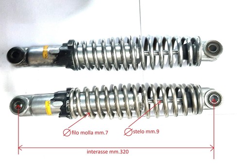Ammortizzatori posteriori