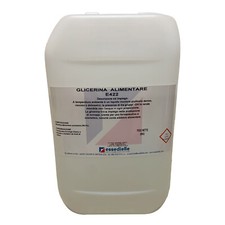 TANICA KG.25 GLICERINA ALIMENTARE Glicerolo Vegetale purissimo 99,5% E422 