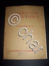 Catalogo illustrato L. Manetti H. Roberts - Apparecchi scientifici - 1949
