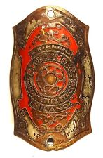 STUCCHI MILANO FREGIO STEMMA BICI EPOCA BICICLETTA HEAD BADGE BICYCLE