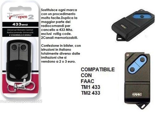 Telecomando cancelli - x,