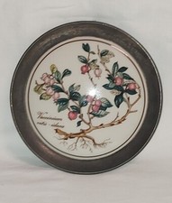 Piatto da parete Villeroy&Boch Botanica piatto in peltro -Les Etains Chantecter- Vaccinium