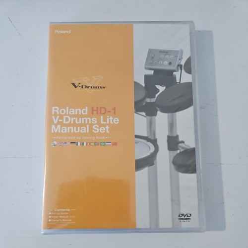Dvd roland drums lite - hd-1, v-drums