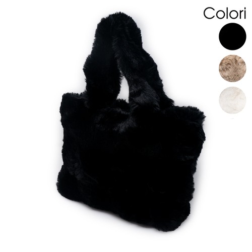 Borsa ecopelliccia donna - borsa,