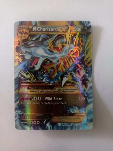 Carta pokemon mega charizard - carta,