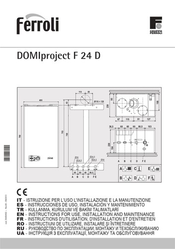 Manuale installazione uso - installazione, d'uso