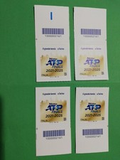 2021-100002161 codice a barre NITTO TENNIS TORINO - le 4 posizioni diverse