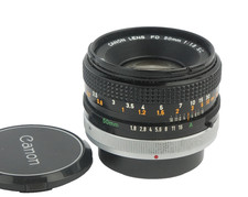 Canon FD 50 mm 1:1.8 obiettivo