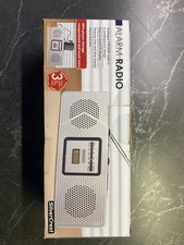 Radio sveglia stemma argento