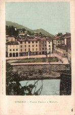 Sondrio piazza Cavour e