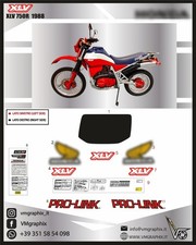 XL XLV 750 R  RM 1988 ADESIVI