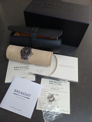 Bremont supermarine s300 br - supermarine, s300/bk/br
