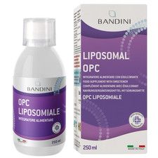 Bandini® OPC Liposomiale Liquido 250ml | Estratto di Semi d'Uva 95% | 25 giorni