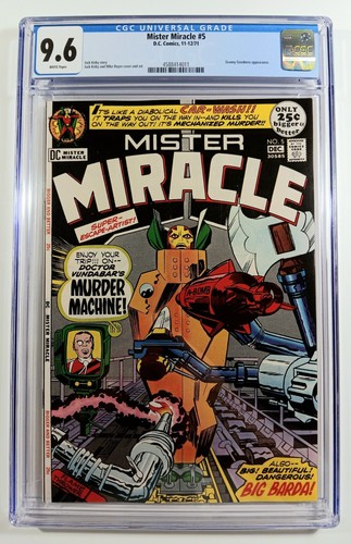 Mister miracle cgc 9 - miracle,