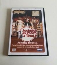 DVD AGGIUNGI UN POSTO A TAVOLA + libretto Johnny Dorelli Fuori Catalogo