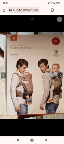 Marsupio stokke rosso pari - , al