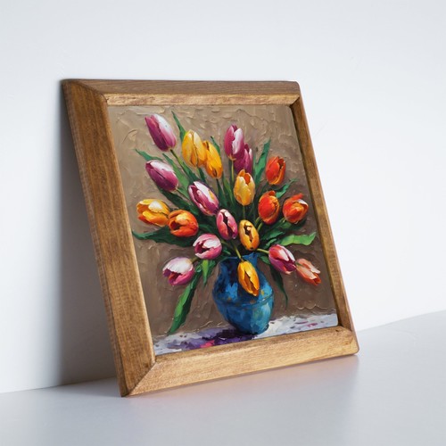 Bouquet tulipani pietra - di,