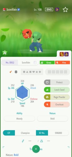Scovillain 6iv shiny pronto - scovillain,