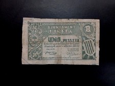billetes locales de la guerra