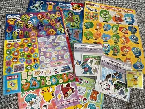 Lotto adesivi pokemon - adesivi, oggetti