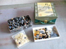 HOBBY CREATIVI CASA COFANETTO stile ORIENTALE con LOTTO BOTTONI piccoli AFFARE!