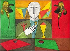 Mimmo PALADINO "Matematico V"