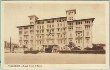 80857 - CARTOLINA d'Epoca - LUCCA  Provincia  - VIAREGGIO   1928 Hotel