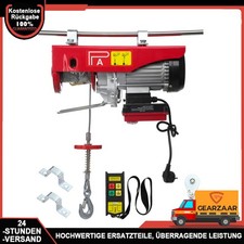 Sollevatore elettrico a fune