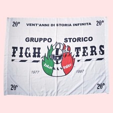 Juventus Fighters Gruppo Storico 20 Anni 1977 1997 Bandiera Ultras Vintage Ultrà