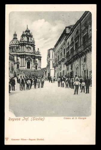 Cartolina ragusa inf - cartolina,