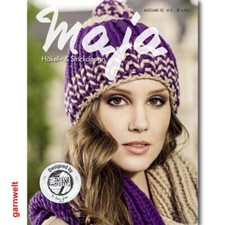 Lana Grossa Maja Häkel- E Strickdesign 02 Libro Lavoro Maglia Con Schemi a