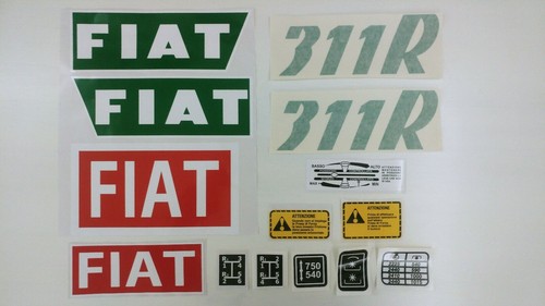 Adesivi decalcomanie fiat - decalcomanie,