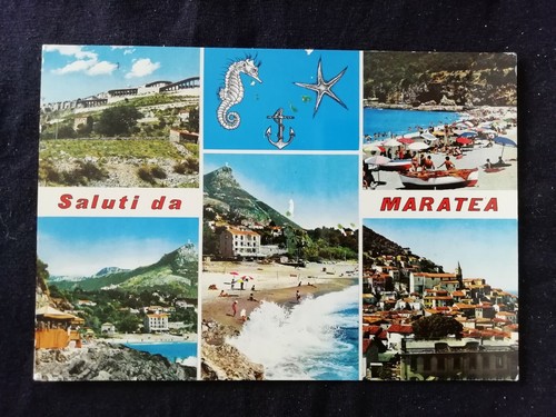 Cartolina saluti maratea - da,