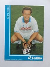 Autografo MARC HODEL-FC Zurigo-NS SVIZZERA-Ex-FC Sion/San Gallo/Basilea-65/19