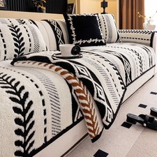 Velvet Fleece Sofa Cushion