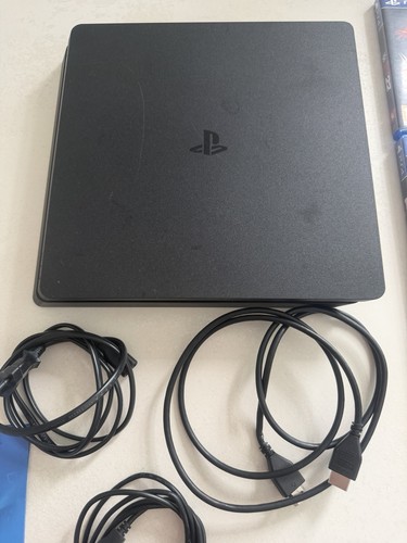 Sony playstation slim 500gb - playstation, 4
