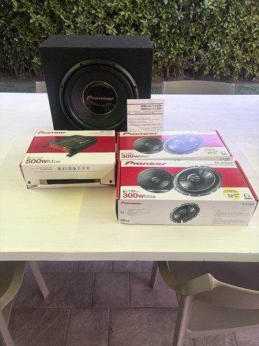Kit soubwoofer amplificatore - kit,