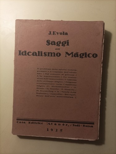 Saggi sull idealismo - sull'idealismo, magico