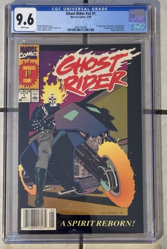 Ghost rider cgc 6 edicola - ghost,